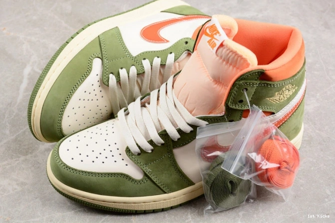 1st Kicks Shoes 1597 NewStyle high jordan fb9934- air “celadon” 1 og 1121